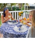 Tablecloth | Navy Natives | Linen | Large